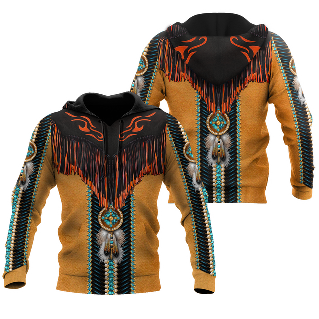 Premium Native American Hoodie 3D All Over Printed Shirts DA17112002CLVH-LAM