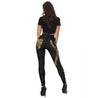 Guam Women's Leggings - Polynesian Tribal Gold - BN04-LEGGINGS-HP Arts-Guam-XS-Gold-Vibe Cosy™