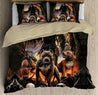 God Of The Death With Pitbull Bedding Set DQB07232013-TQH-BEDDING SETS-TQH-Twin-Vibe Cosy™