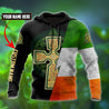 Custom Name Irish Saint Patrick's Day 3D All Over Printed Unisex Shirt