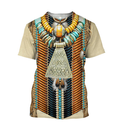 Native American 3D All Over Printed Unisex Shirts