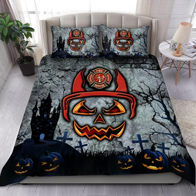 Halloween Style Firefighter Bedding Set AM082012-TQH