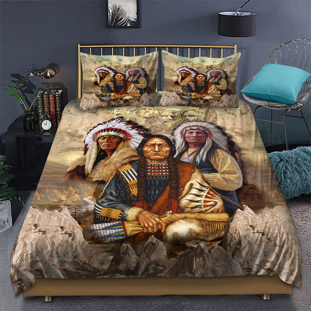 Native American 3D All Over Printed Bedding Set