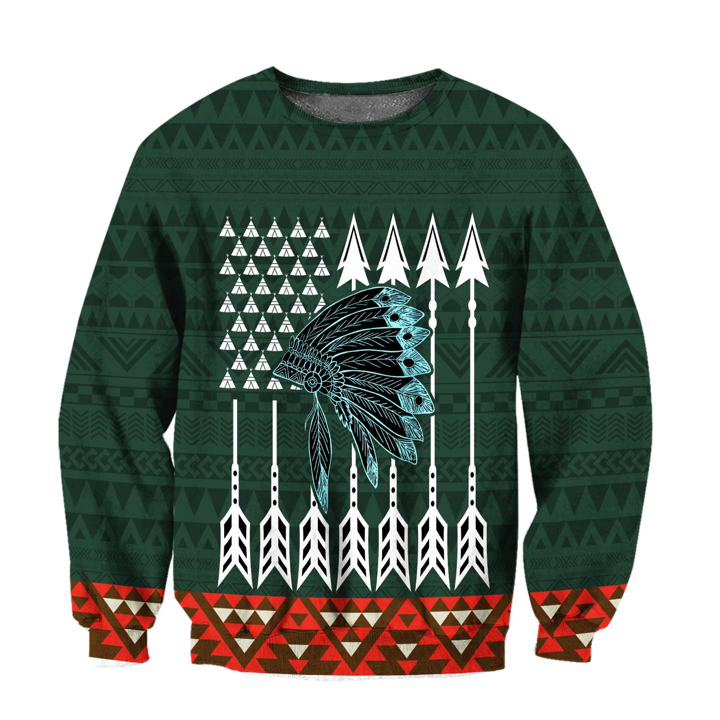 Native American 3D All Over Printed Unisex Shirts