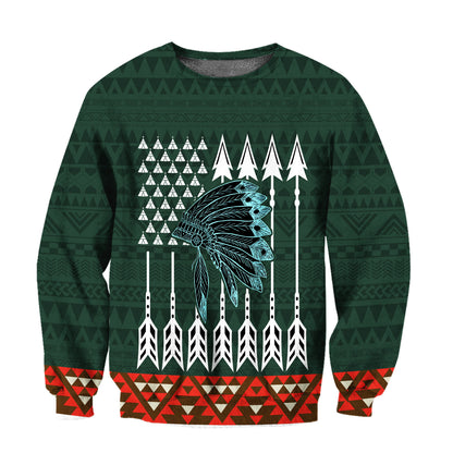 Native American 3D All Over Printed Unisex Shirts