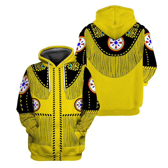 Native American 3D All Over Printed Unisex Shirts