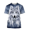 Wolf Native American 3D All Over Printed Unisex Shirts No 16