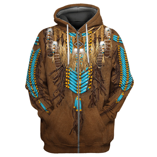 Native American 3D All Over Printed Unisex Shirts