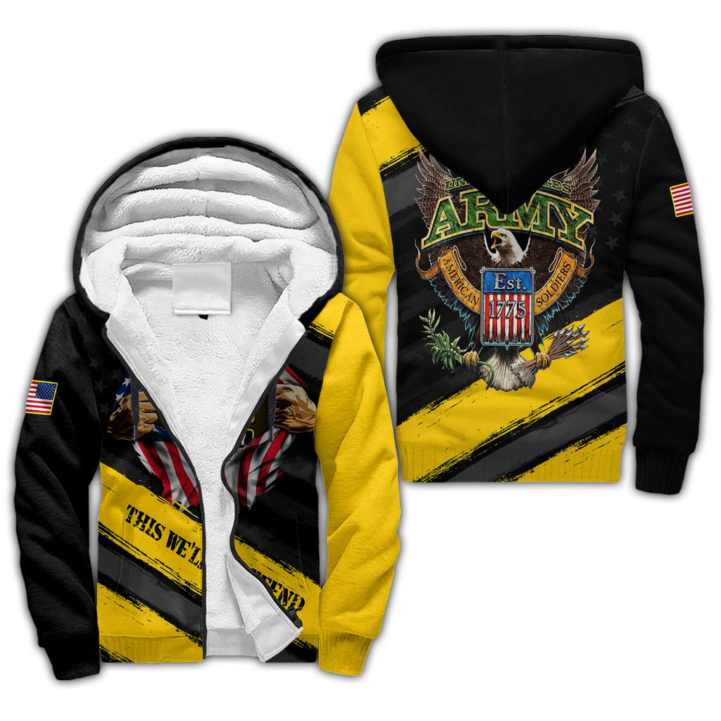 United States Army 3D All Over Printed Unisex Shirts