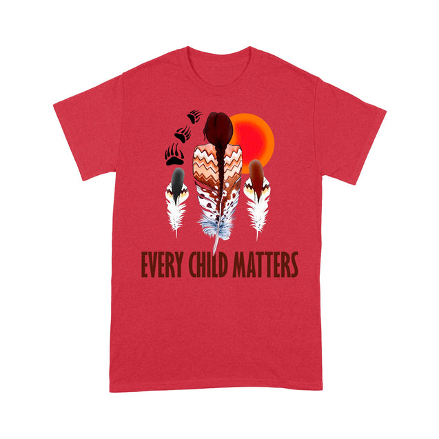 Vibecosy Every Child Matters Native American T-Shirt VP24012207