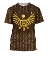All Over Printed Horus Egyptian God-Apparel-HbArts-T-Shirt-S-Vibe Cosy™