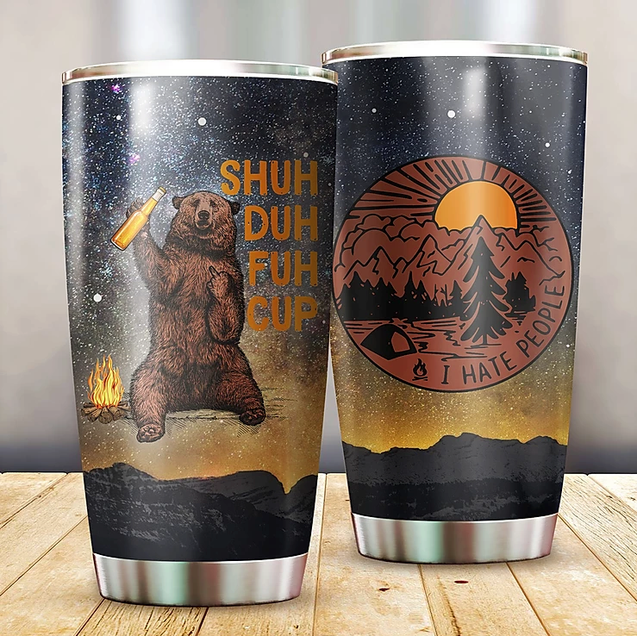 I Hate People by SUN Tumbler 20 Oz SU170402-SUN-Vibe Cosy™