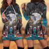 Native American 3D All Over Printed Hoodie Dress