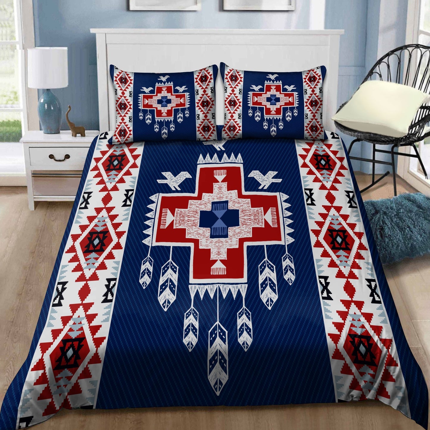 Native American 3D All Over Printed Bedding Set