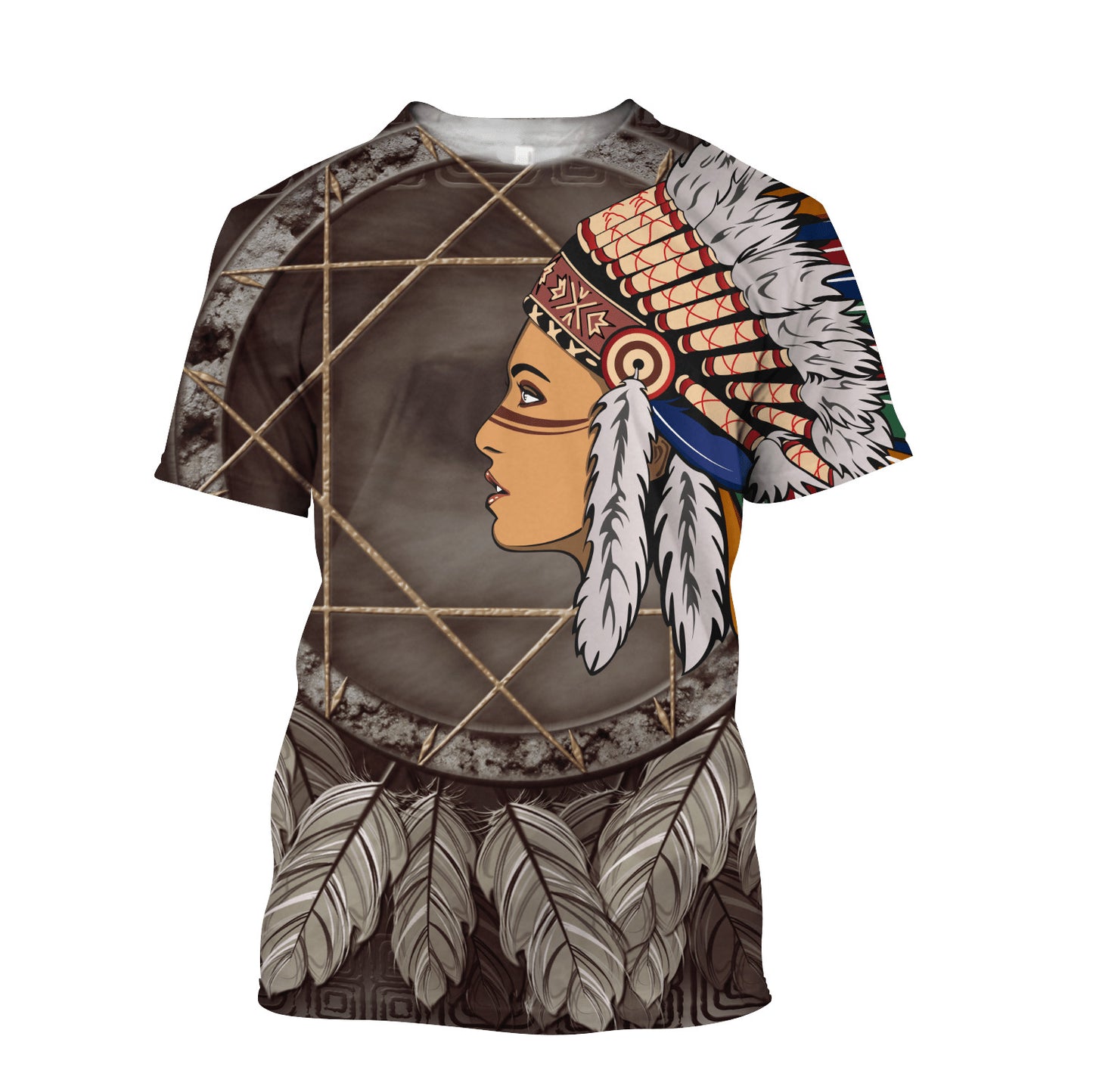 Native American 3D All Over Printed Unisex Shirts