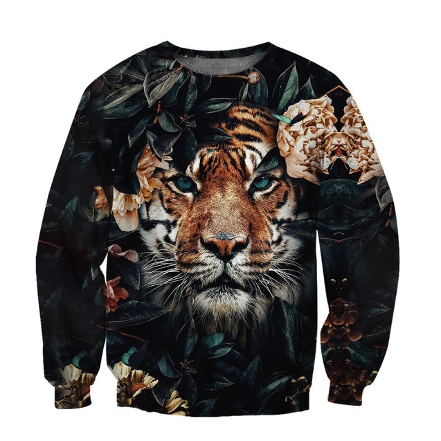 Portrait Tiger in Nature All Over Printed Shirt For Men and Women