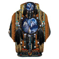 Wolf Native American 3D All Over Printed Unisex Shirts No 17