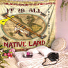 Native American Indigenous 3D All Over Printed Tapestry