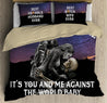 Couple Skulls Love To Death Bedding Set DQB07222001-TQH-BEDDING SETS-TQH-Twin-Vibe Cosy™