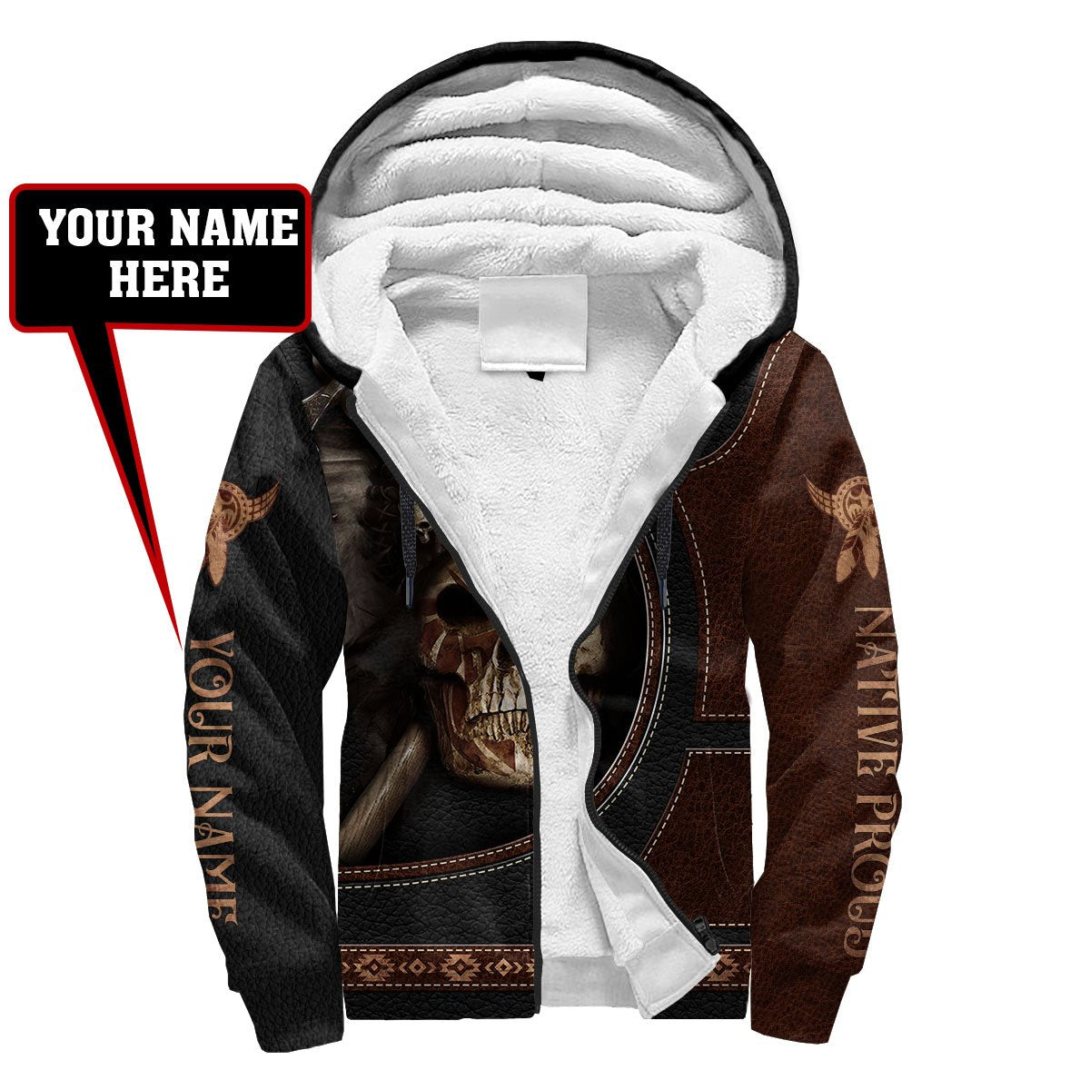 Customize Name Native American 3D All Over Printed Unisex Shirt