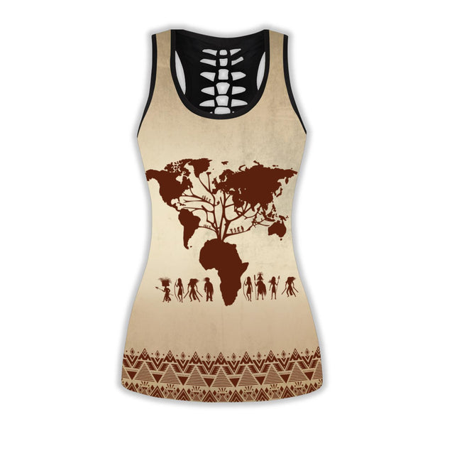 African Roots Legging & Tank top-ML-Apparel-ML-No Legging-S-Vibe Cosy™