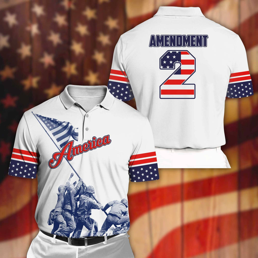 American 3D All Over Printed Unisex Shirts
