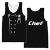 Custom Name Master Chef 3D All Over Printed Unisex Shirts