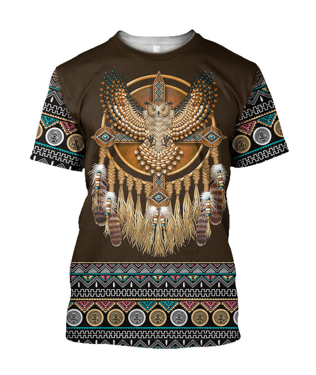 Native American Dreamcatcher 3D All Over Printed Shirts For Men