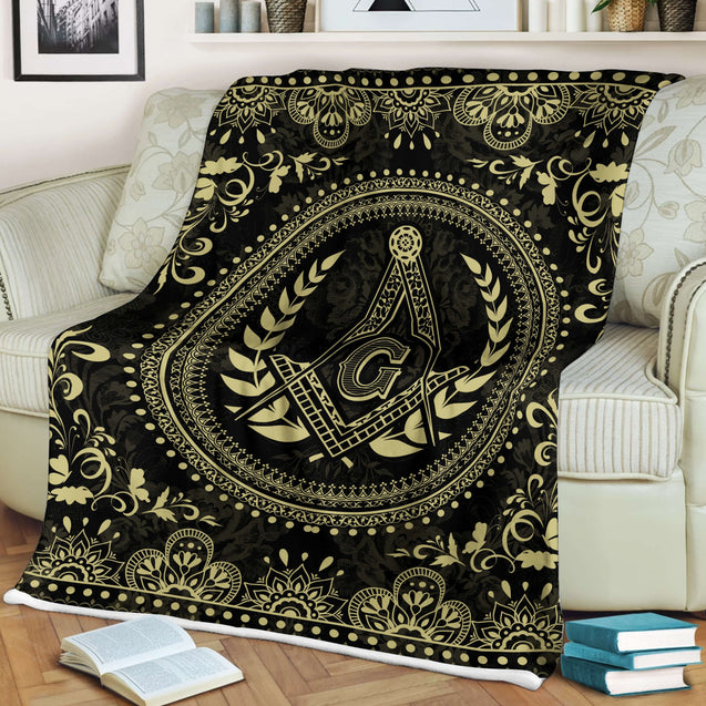 Freemasonry 3D All Over Printed Blanket