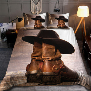 Cowboy 3D All Over Printed Bedding Set