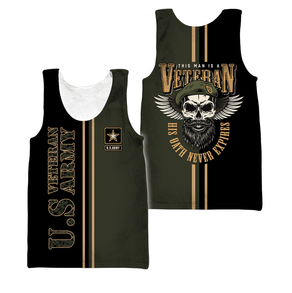 US Veteran Navy 3D All Over Printed Unisex Shirts