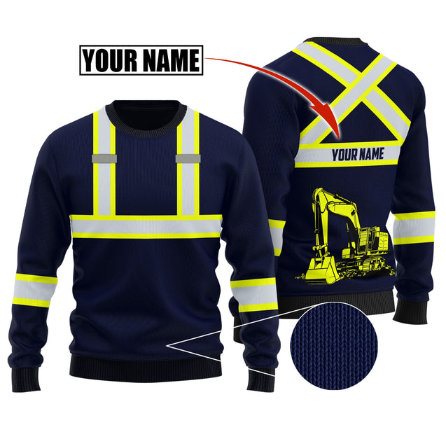 Customize Name Heavy Equipment Operator 3D All Over Printed Unisex Shirt