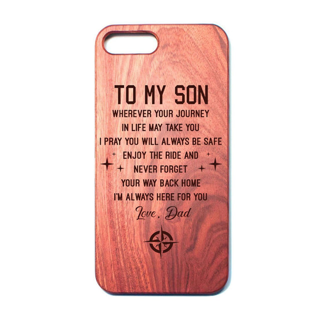 SON DAD - ENJOY THE RIDE - PHONE CASE-phonecase-Ocean Gadget™-iPhone 7plus-Vibe Cosy™