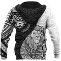 Lion maori tattoo 3d all over printed for men and women PL25082001