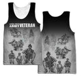 US Army Veteran 3D All Over Printed Unisex Shirts