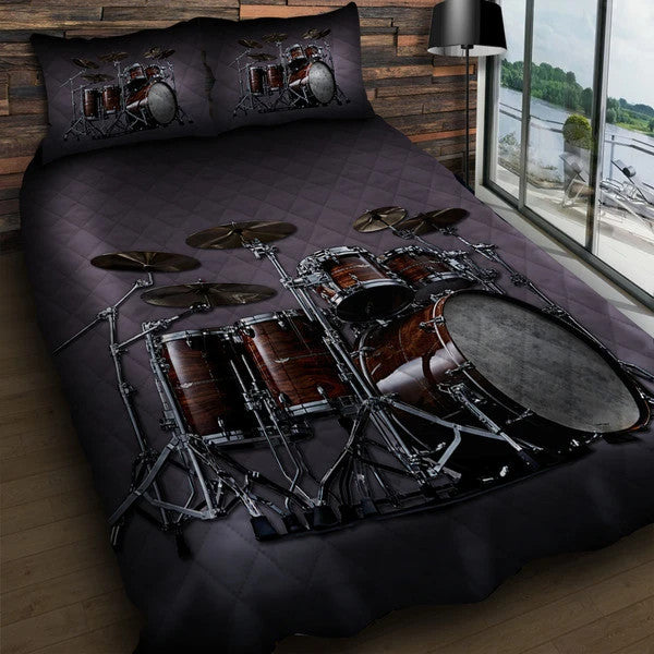 Loving Drummer Quilt Bedding Set 04032104.CTQH