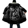 Wolf Native American 3D All Over Printed Unisex Zip Cloak