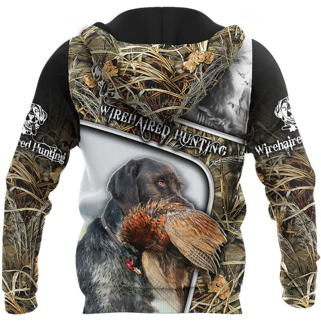 Labrador Hunting 3D Over Printed Unisex Deluxe Hoodie ML