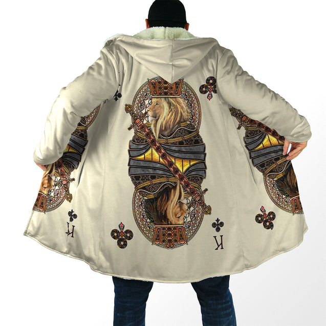 King Club Lion Poker 3D All Over Printed  Unisex Shirts