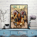 Native American Poster Vertical 3D Printed