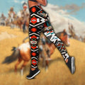 Native American 3D All Over Printed Legging + Hollow Tank Combo