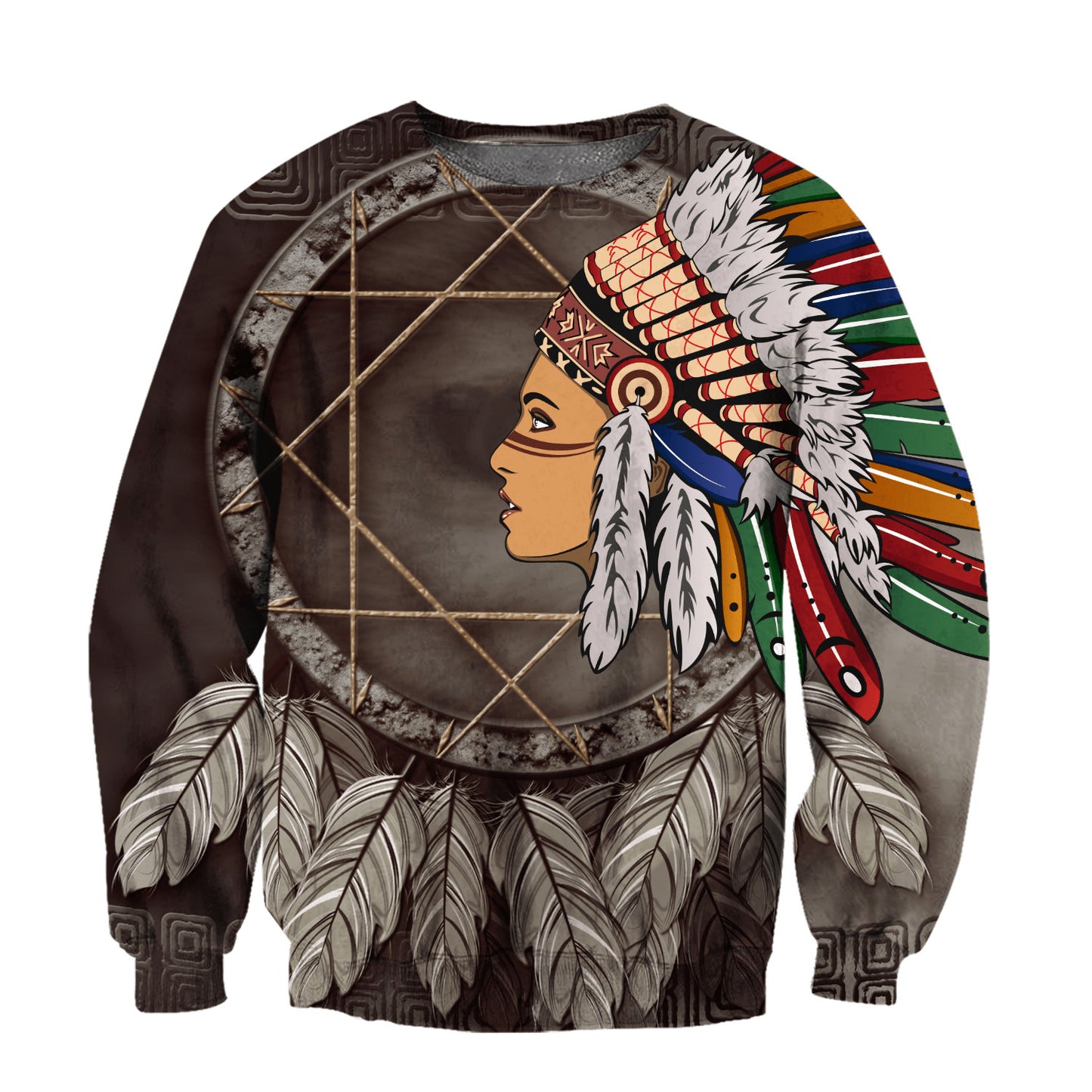 Native American 3D All Over Printed Unisex Shirts
