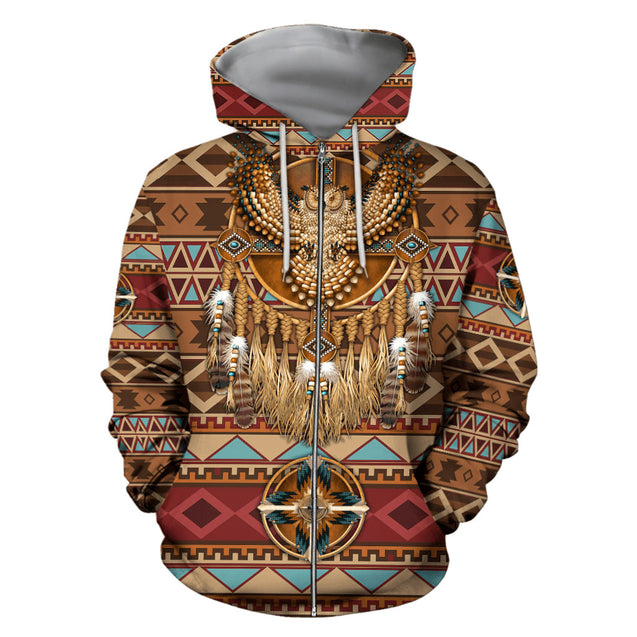 Native American 3D All Over Printed Unisex Shirts