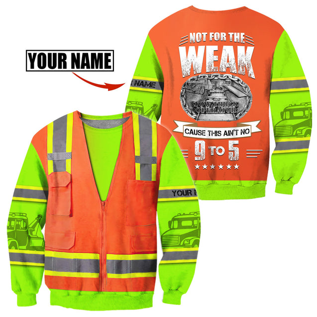 Customize Name Heavy Equipment Operator 3D All Over Printed Unisex Shirt