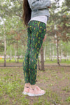 3D All Over Printing Green Cactus Have Flower Legging-Apparel-NTH-Legging-XS-Vibe Cosy™