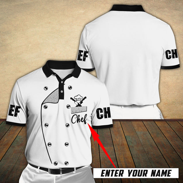 Custom Name Master Chef 3D All Over Printed Unisex Shirts