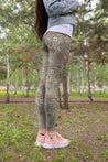 3D All Over Print Hunting Brown Bear Legging-Apparel-Khanh Arts-Legging-S-Vibe Cosy™