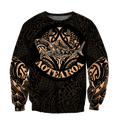 Maori shark tattoo 3d all over printed shirt and short for man and women HHT17072001-Apparel-PL8386-Sweatshirt-S-Vibe Cosy™