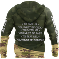 US Army US Army Veteran 3D All Over Printed Shirts For Men and Women