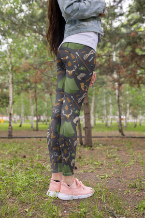 3D All Over Print Hunting Duck Legging-Apparel-Khanh Arts-Legging-S-Vibe Cosy™